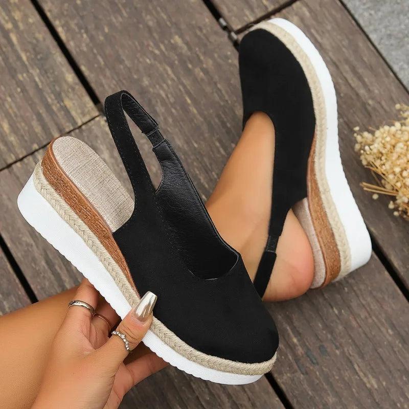 Mariam – Women's Comfort Sandals - Black - 43