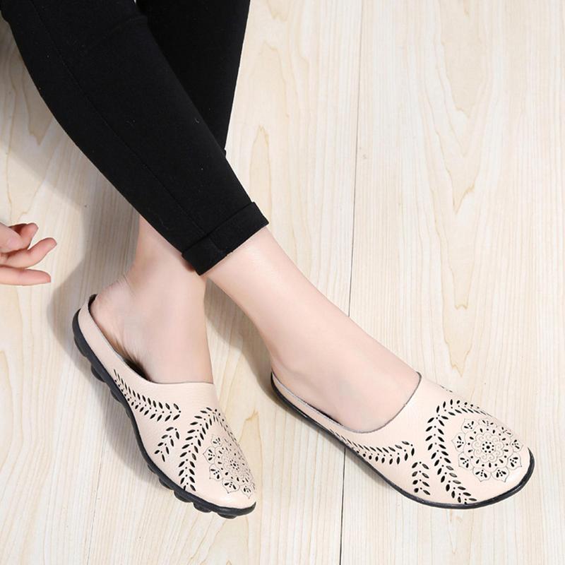 SlimFlex – Women's Comfort Loafers - White - 38