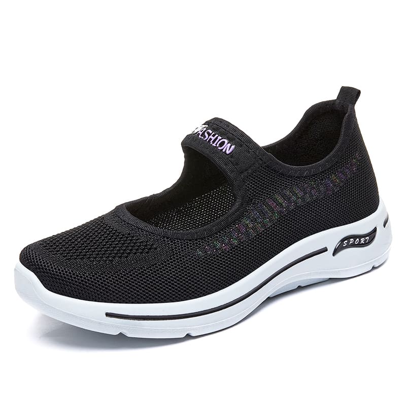 Flex Sole – Comfort Sneakers - Black - 35