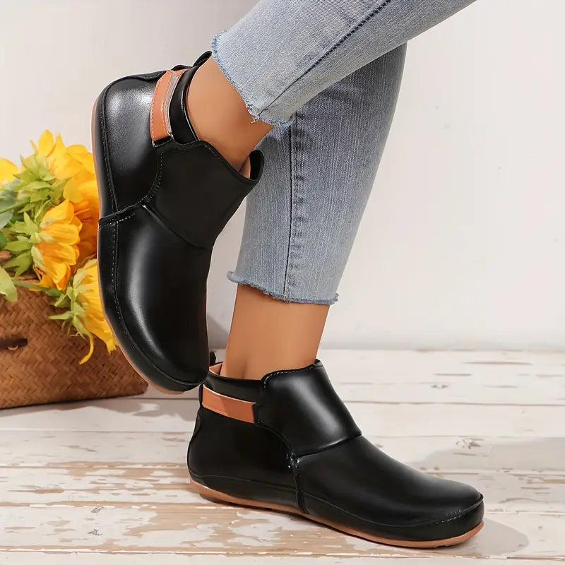 Evora – Women's Comfort Boots - Brown - 37