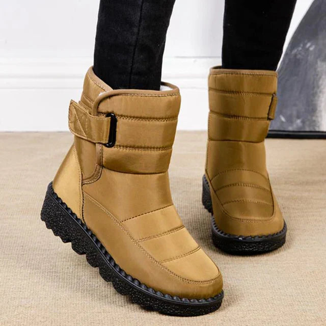 Winter – Women's Comfort Winter Boots - Gray - 35