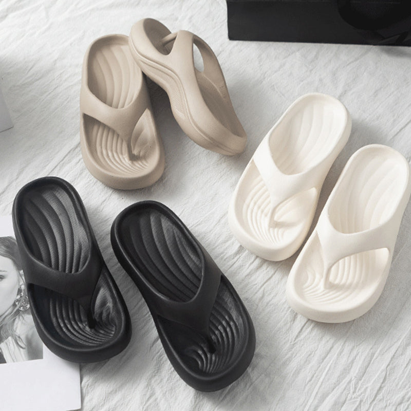 Relax – Women's Comfort Flip-Flops - Gray - 41