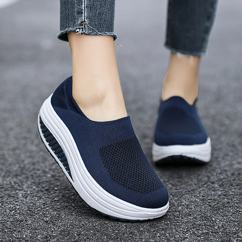 SoftFlex – Women's Comfort Sneakers - Gray - 38