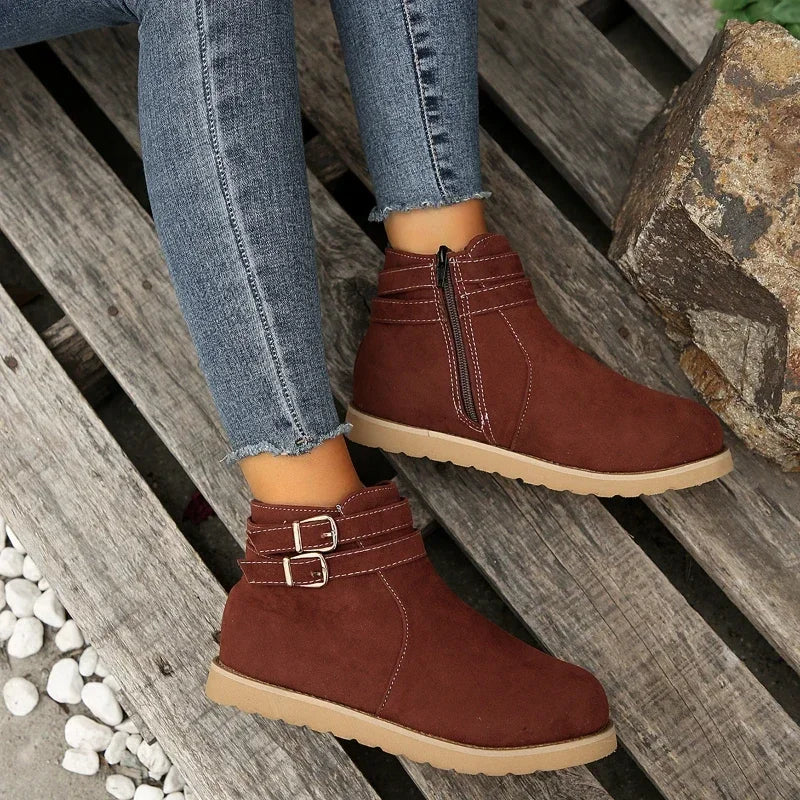 Glow – Women's Comfort Boots - Brown - 39
