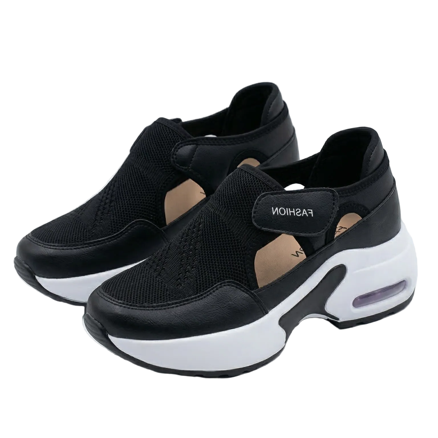 Air Fit – Comfort Sneakers - Black - 35