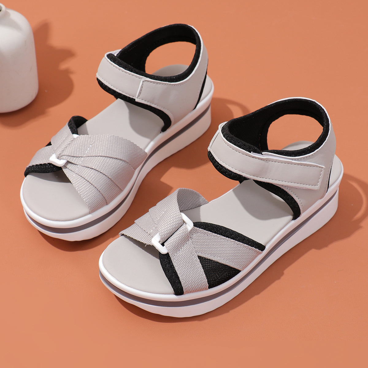 Levity – Women's Comfort Sandals - Gray - 38