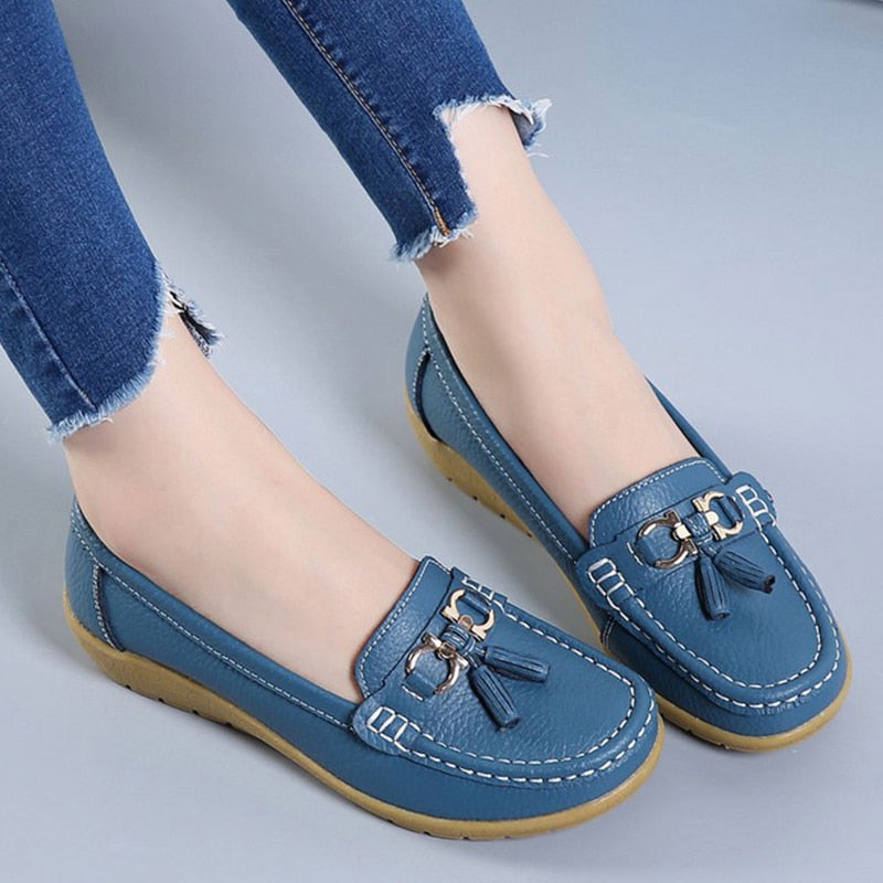 Comfort Loafers – Women's Comfort Loafers - White - 39
