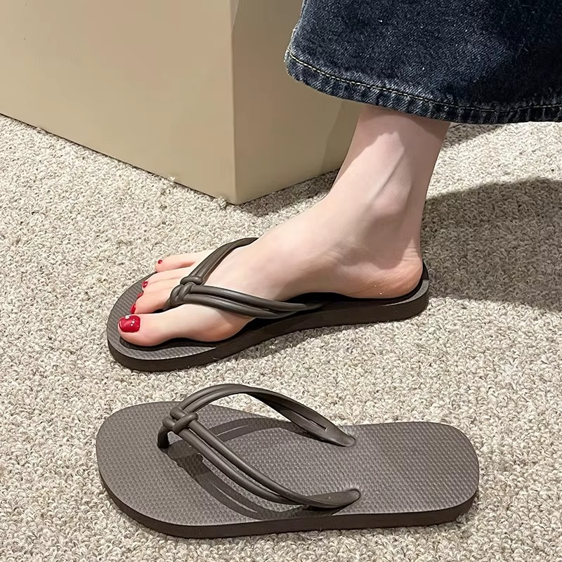 PureFlex – Women's Comfort Flip-Flops - Beige - 33