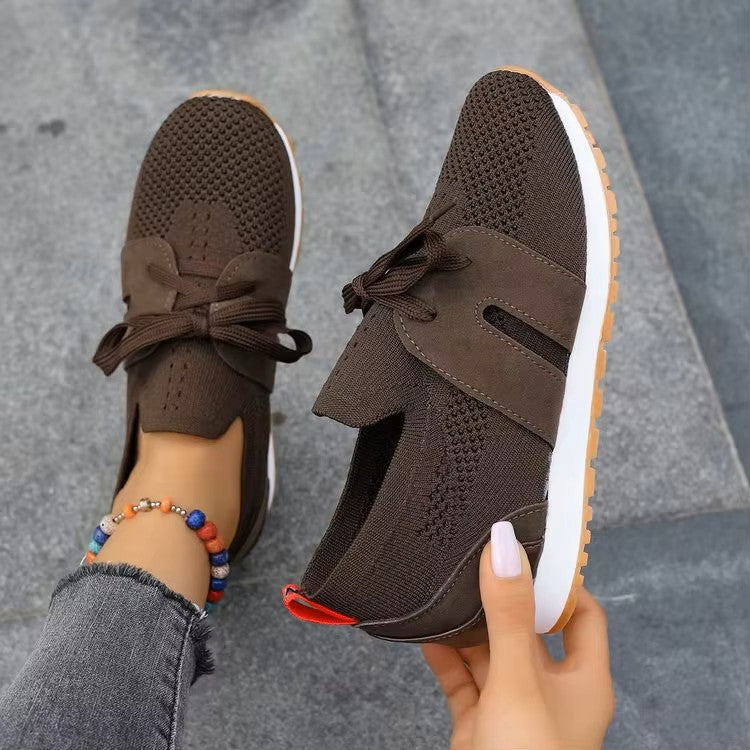 Aurelia – Comfort Sneakers - Gray - 38