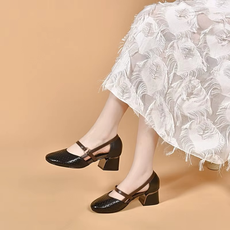 Antonella – Comfort Shoes – Style 2 - Black - 36