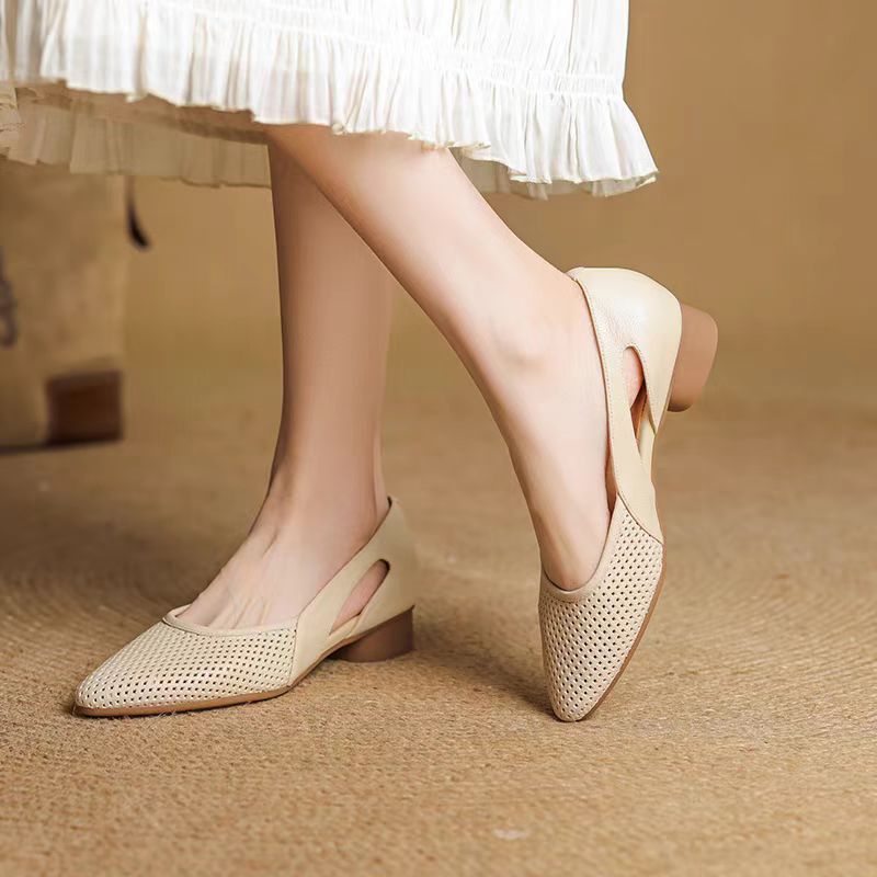 Mia – Comfort Shoes - Beige - 35