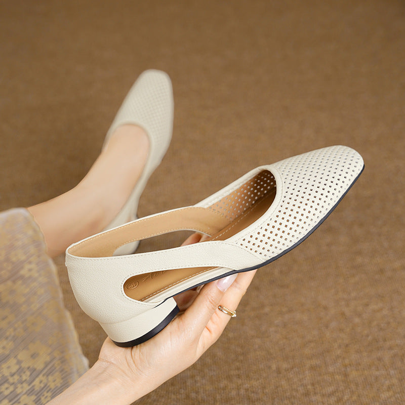 Mia – Comfort Shoes - White - 36