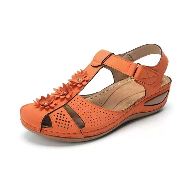 Florine – Women's Comfort Sandals - Black - 38