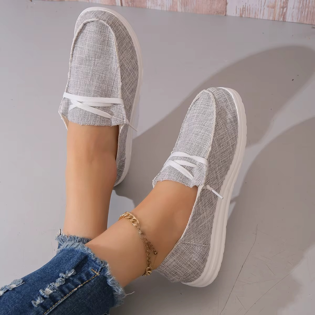 Lya – Comfort Sneakers - White - 40