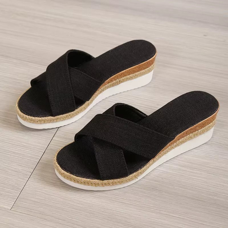 Femme – Women's Comfort Sandals - Brown - 35