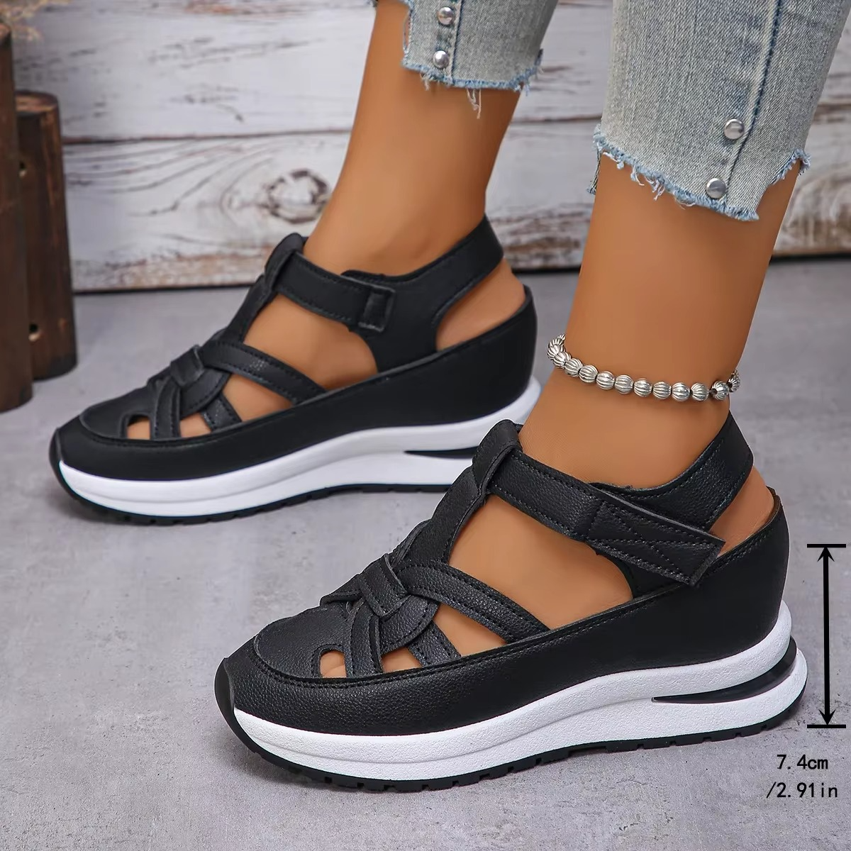 Aveta – Women's Comfort Sandals - White - 40
