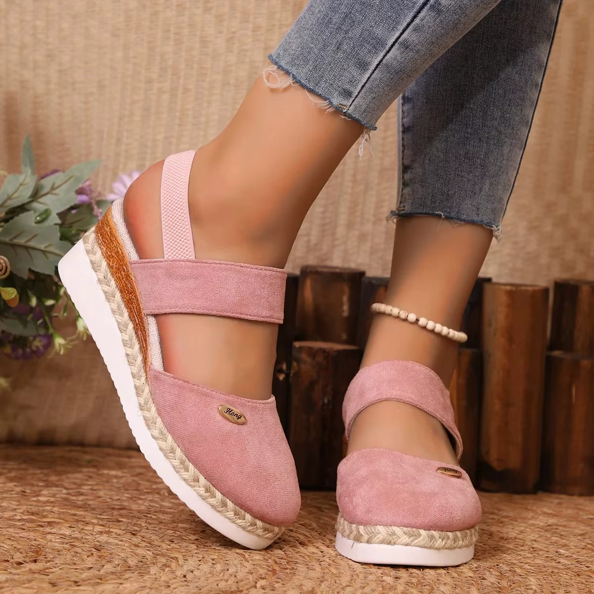 Azaleia – Women's Comfort Sandals - Beige - 35