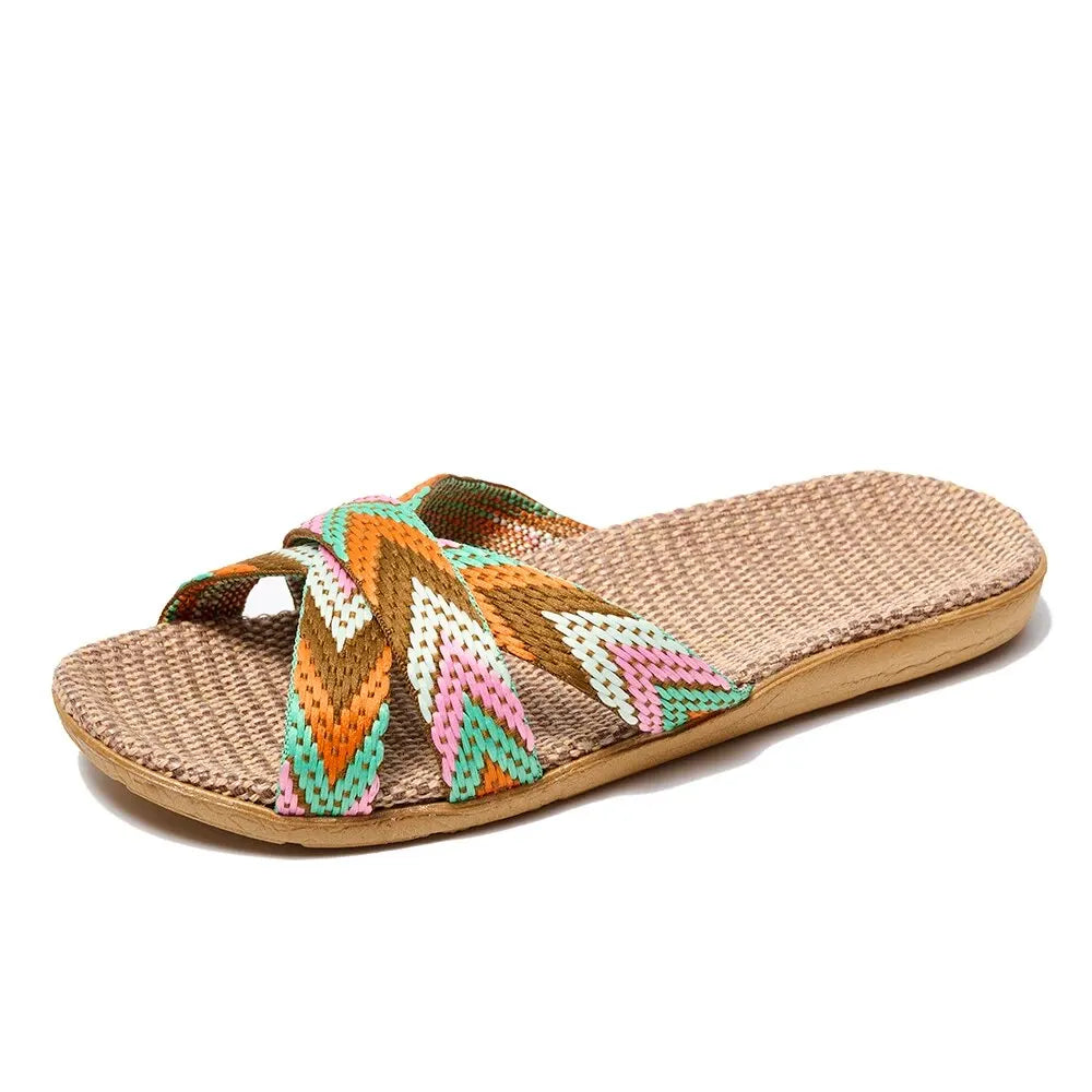 Summer – Women's Comfort Flip-Flops - Black - 40