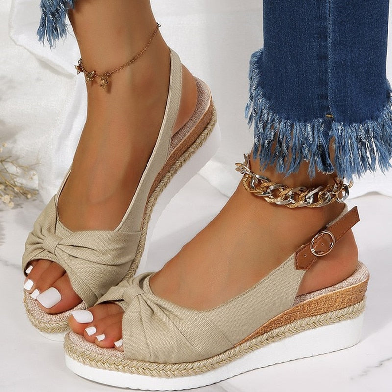Glamour – Women's Comfort Sandals - Black - 42