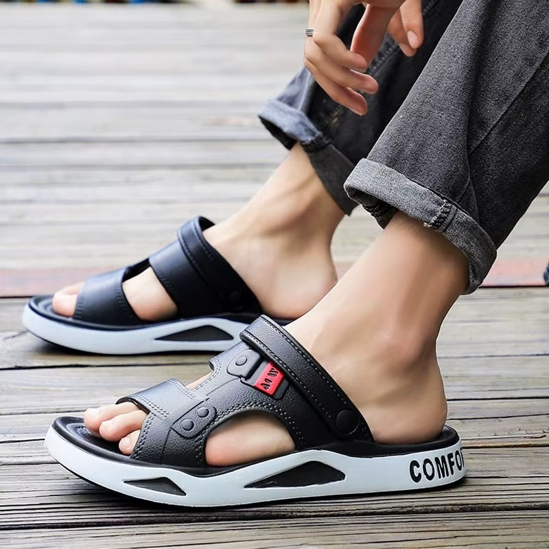 Sandália Masculina FlexOne Leve e Confortável