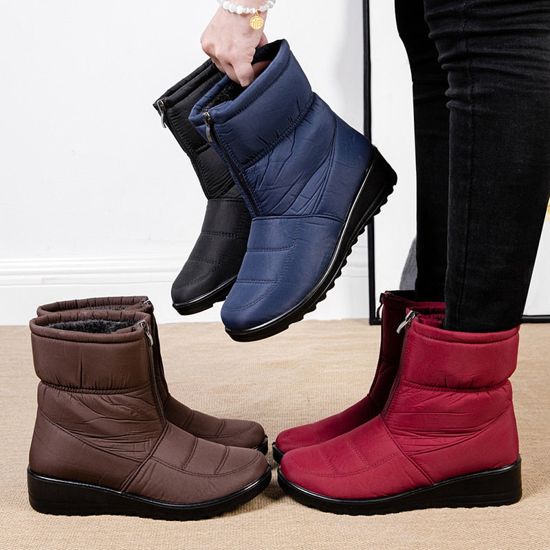 Jamylle – Women's Comfort Boots - Black - 37