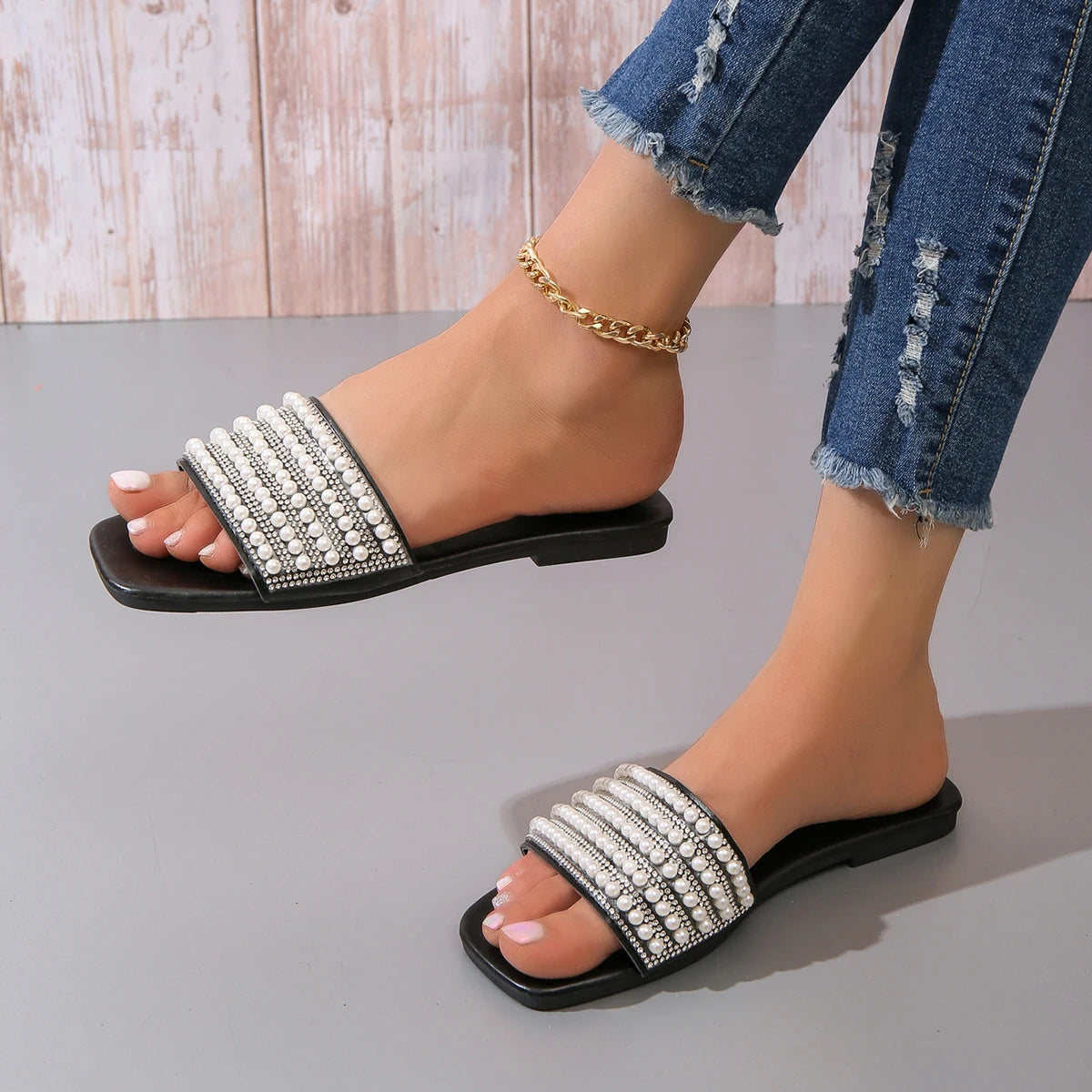 Sandália Feminina Pearl Ideal para o Dia a Dia