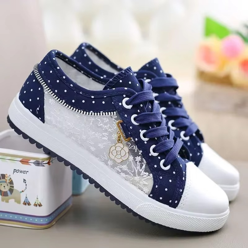 Floratta – Comfort Sneakers - Blue - 41