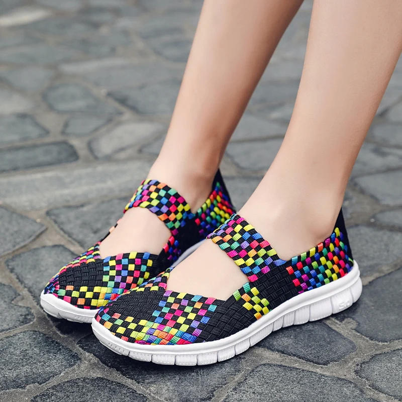 TopFlex – Women's Comfort Sandals - Black/Multicolor - 36