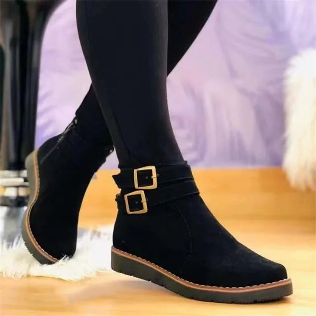 Glow – Women's Comfort Boots - Black - 35