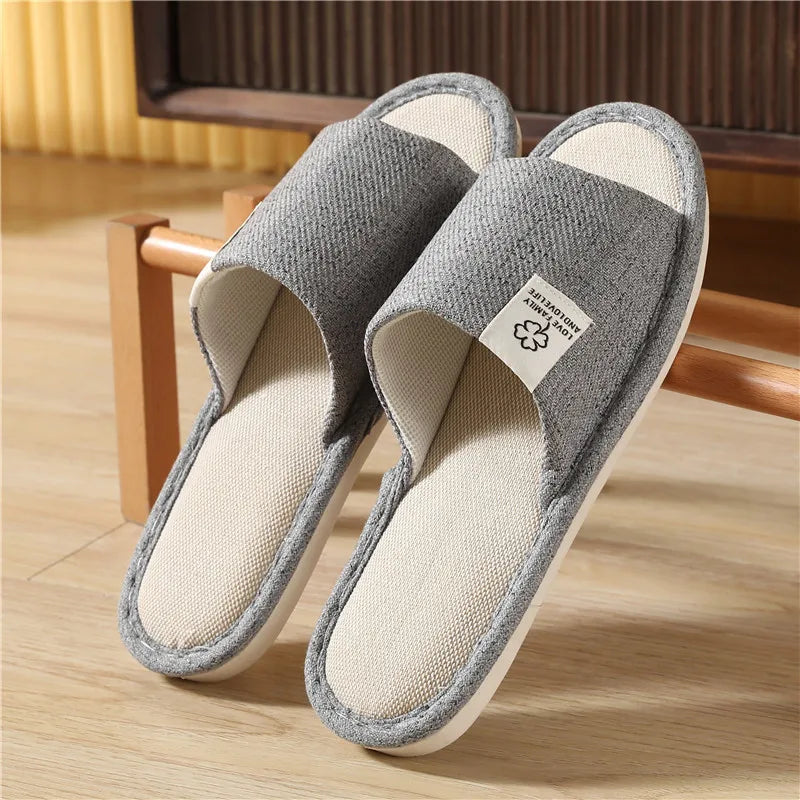 Fluffy – Women's Soft Slippers - Gray - 34