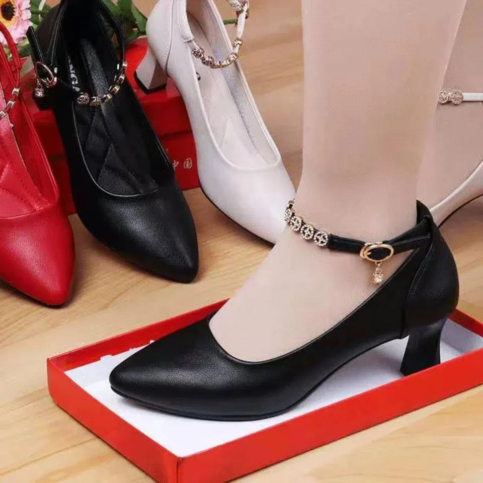 Cherry – Comfort Shoes - Black - 38