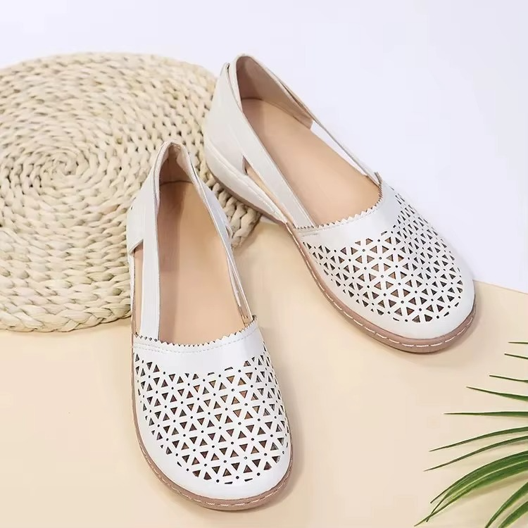 Julie – Women's Comfort Sandals - White - 42