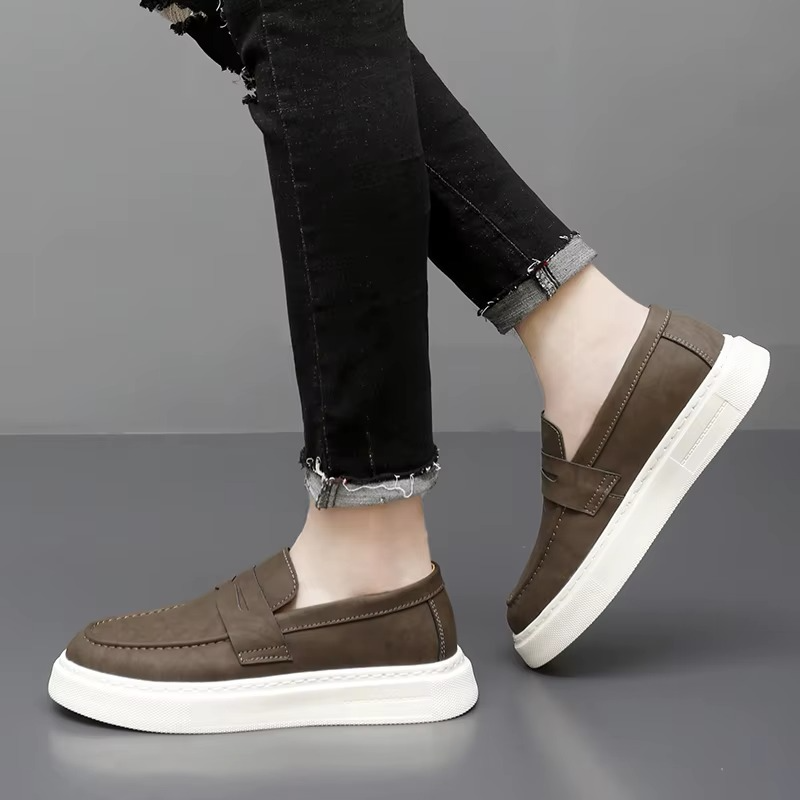 Vita – Comfort Loafers - Olive Brown - 38