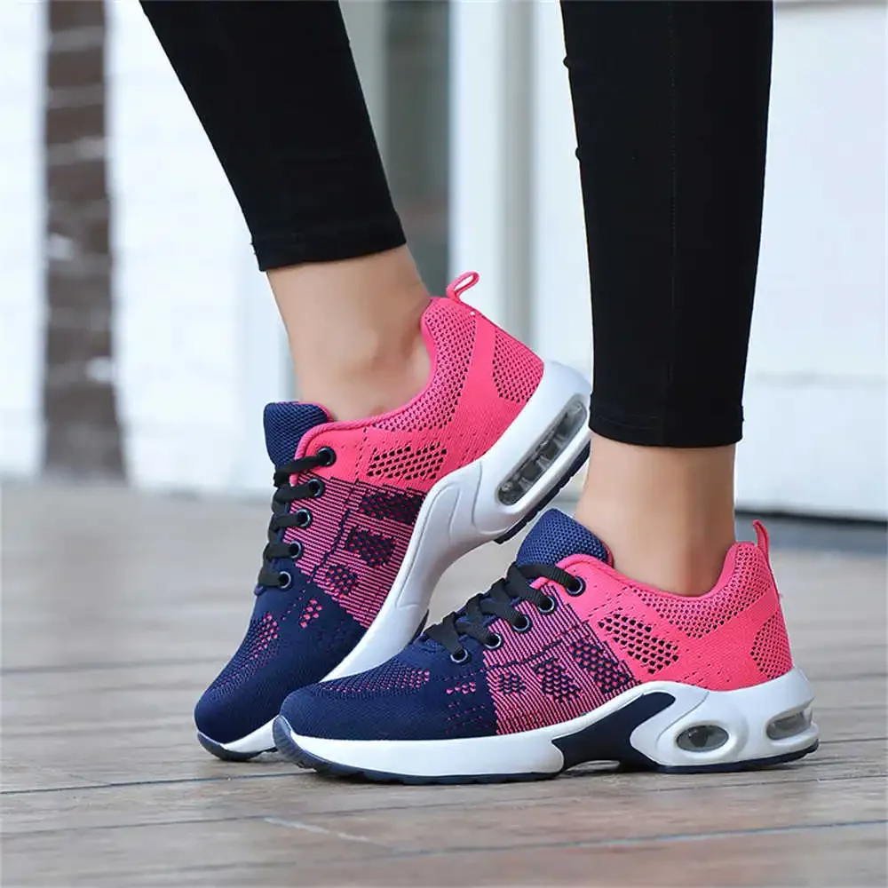 SportAir – Comfort Athletic Sneakers - Gray/Pink - 41