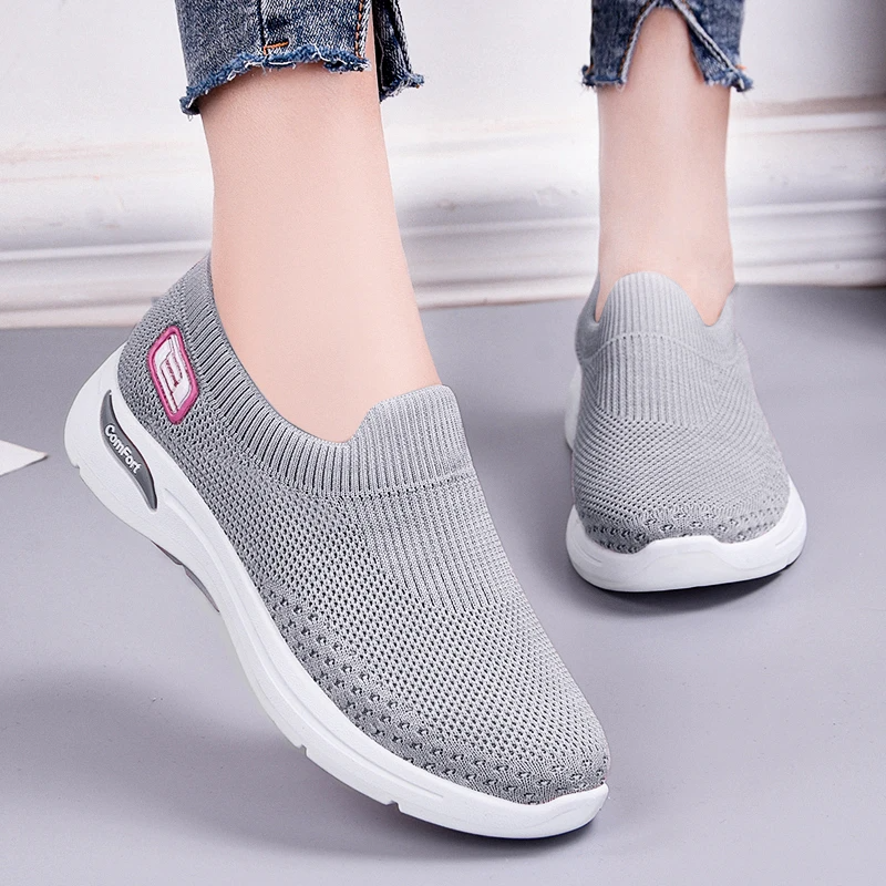 Comfort Slim – Comfort Sneakers - Gray - 40