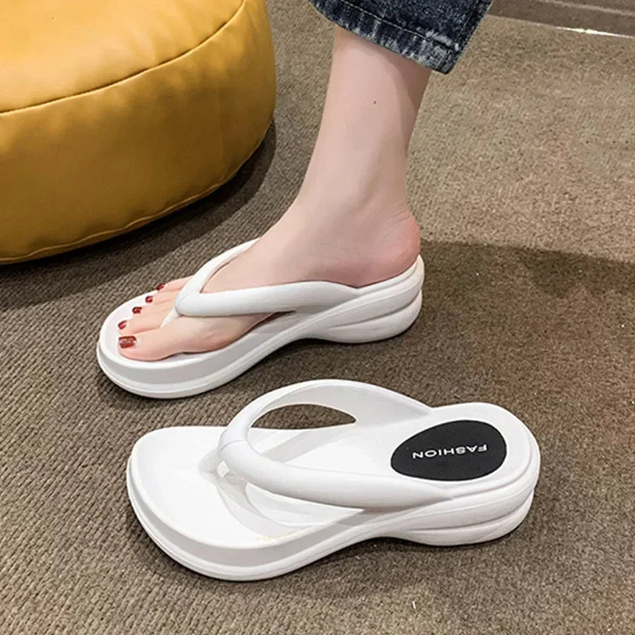 Fashion – Women's Comfort Sandals – Style 2 - Black - 36