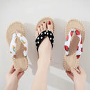 Strawberry Comfort Orthopedic Flip Flops