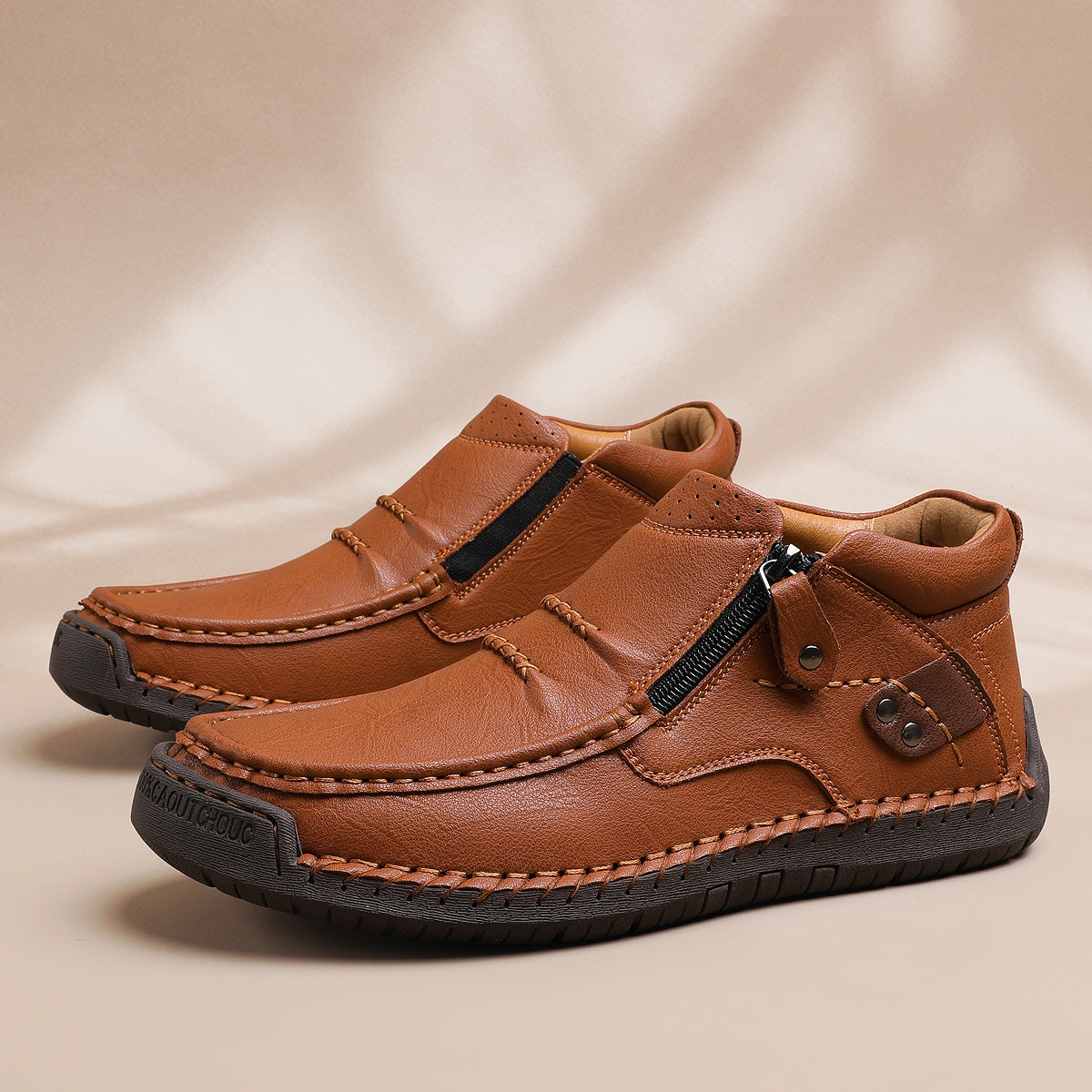 Magnus – Comfort Sneakers - Brown - 42