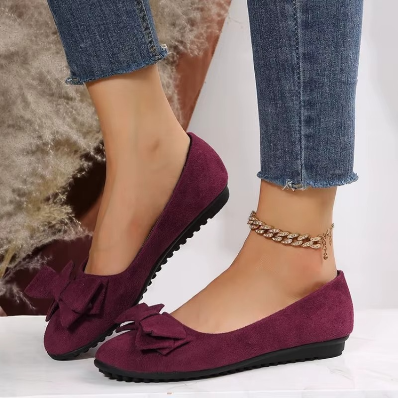 Joanne – Comfort Sneakers - Burgundy - 36