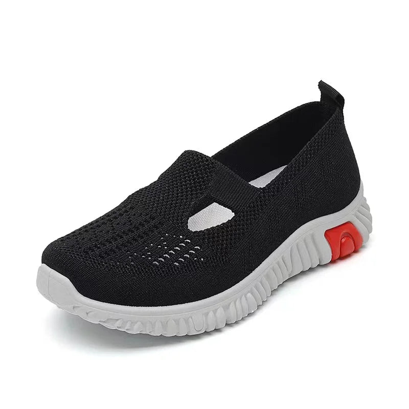 UltraSoft – Women's Comfort Sneakers - Black - 36