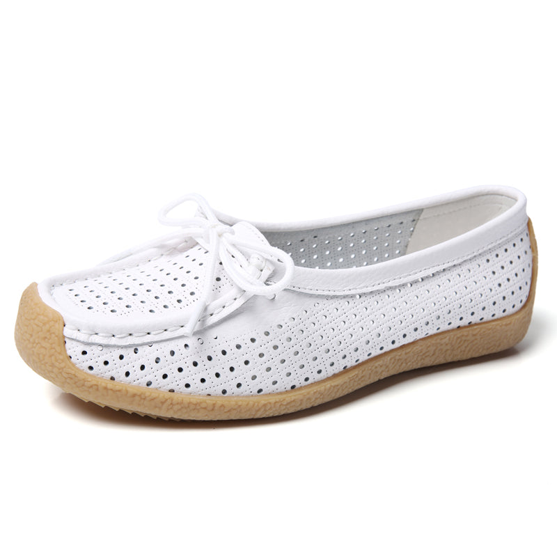 SuportFlex – Women's Comfort Loafers - White - 36
