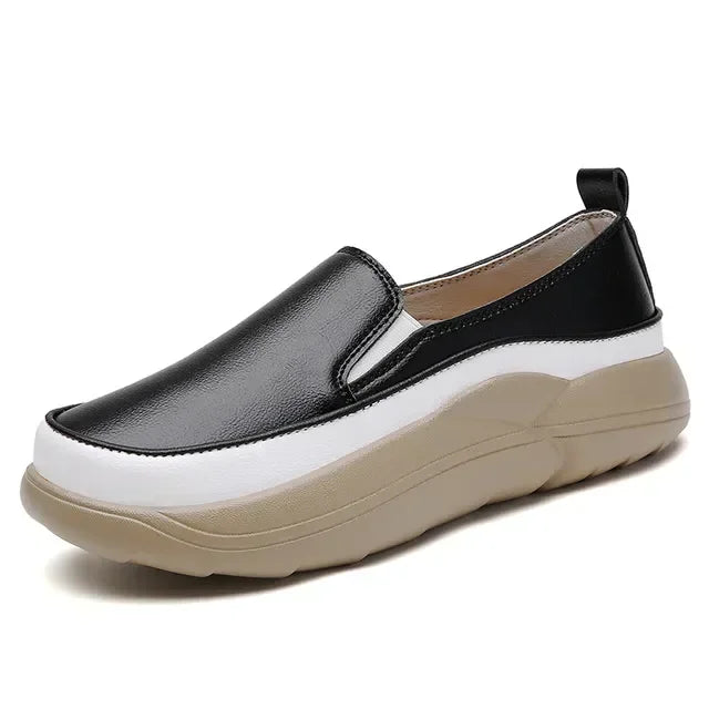 Aurora – Comfort Sneakers - Brown - 36