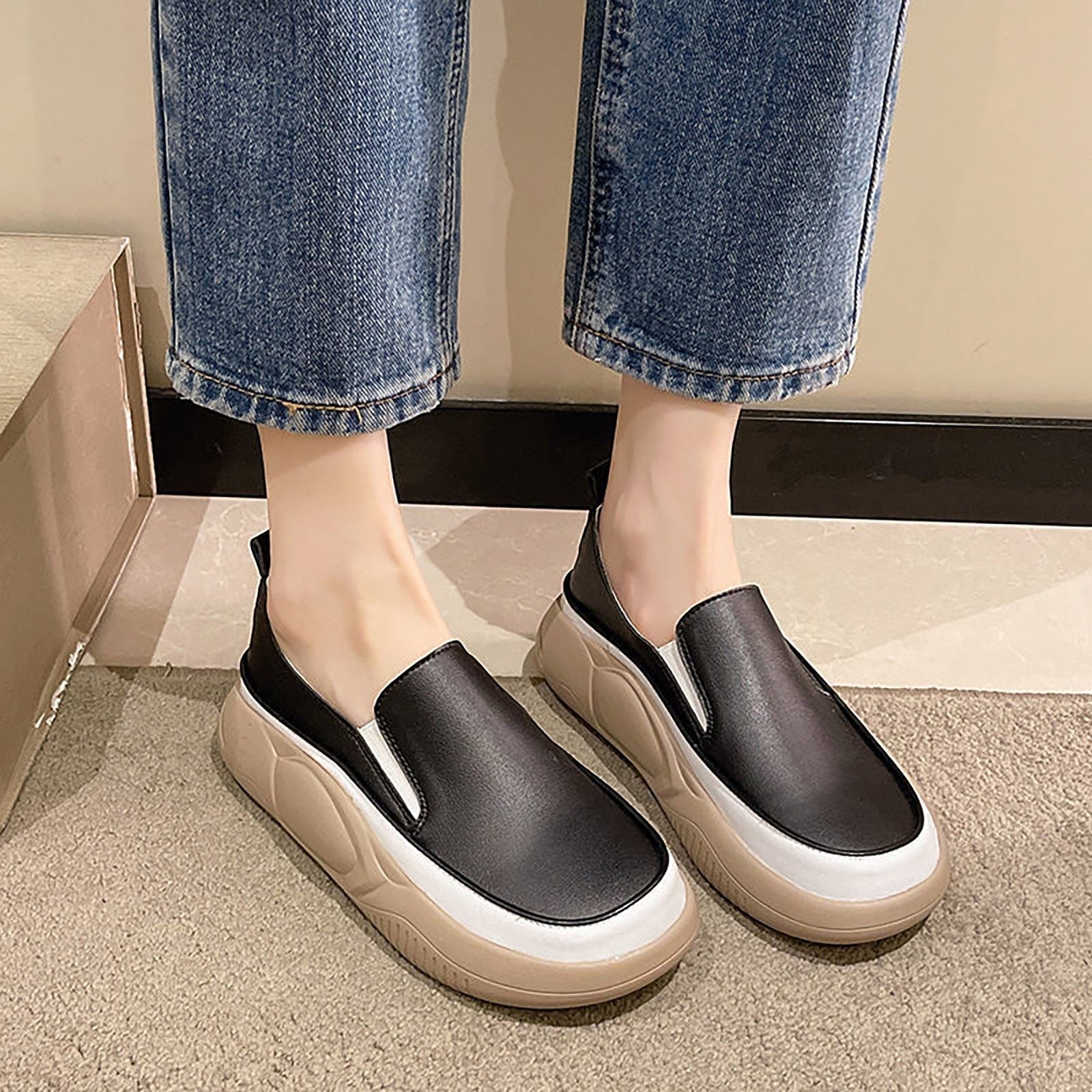 Aurora – Comfort Sneakers - White - 38