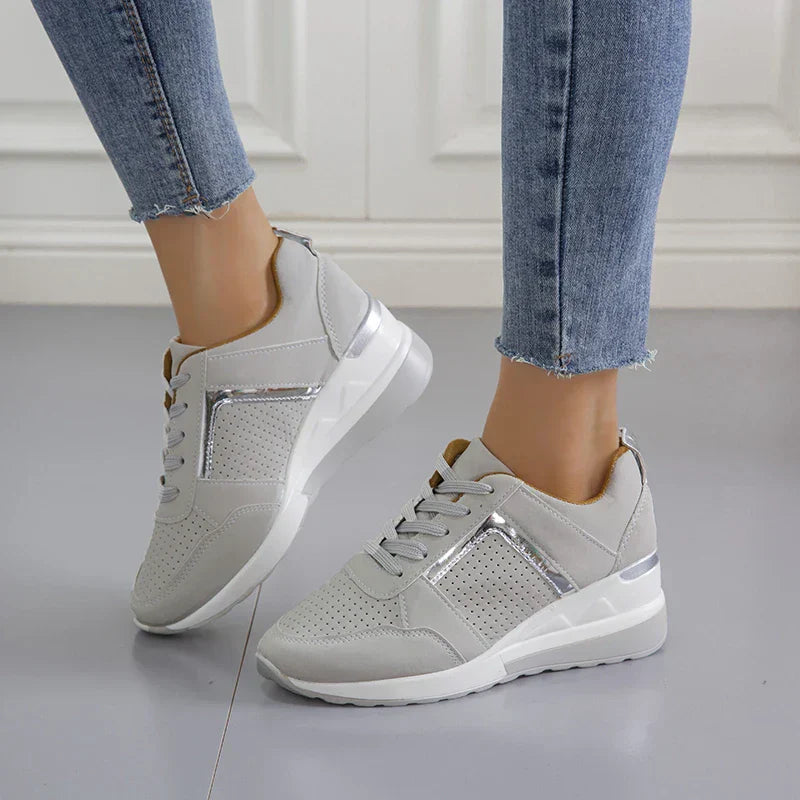 Elegance – Comfort Sneakers - White - 38