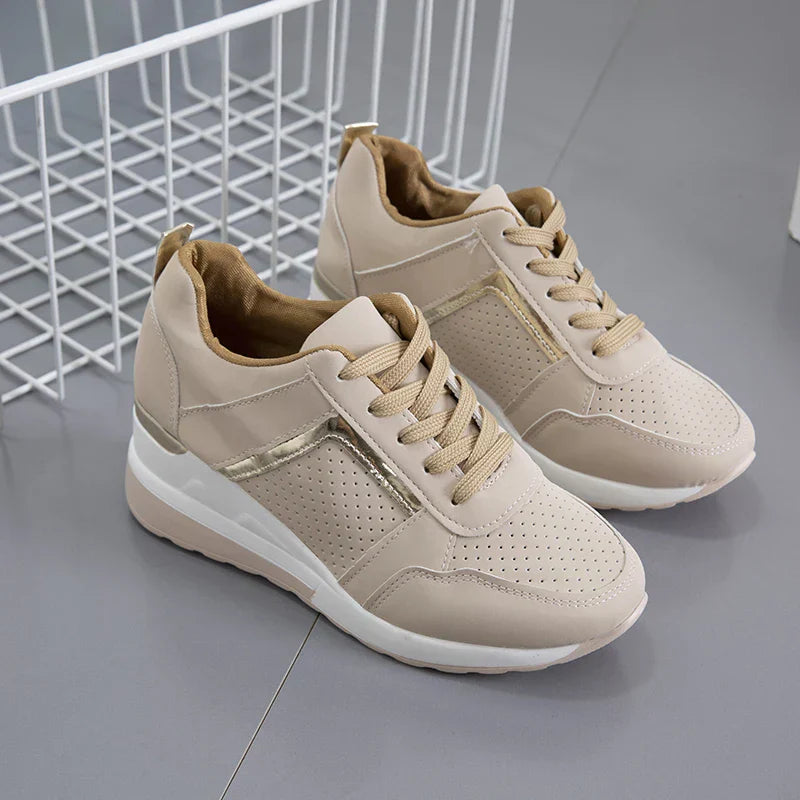 Elegance – Comfort Sneakers - Beige - 38