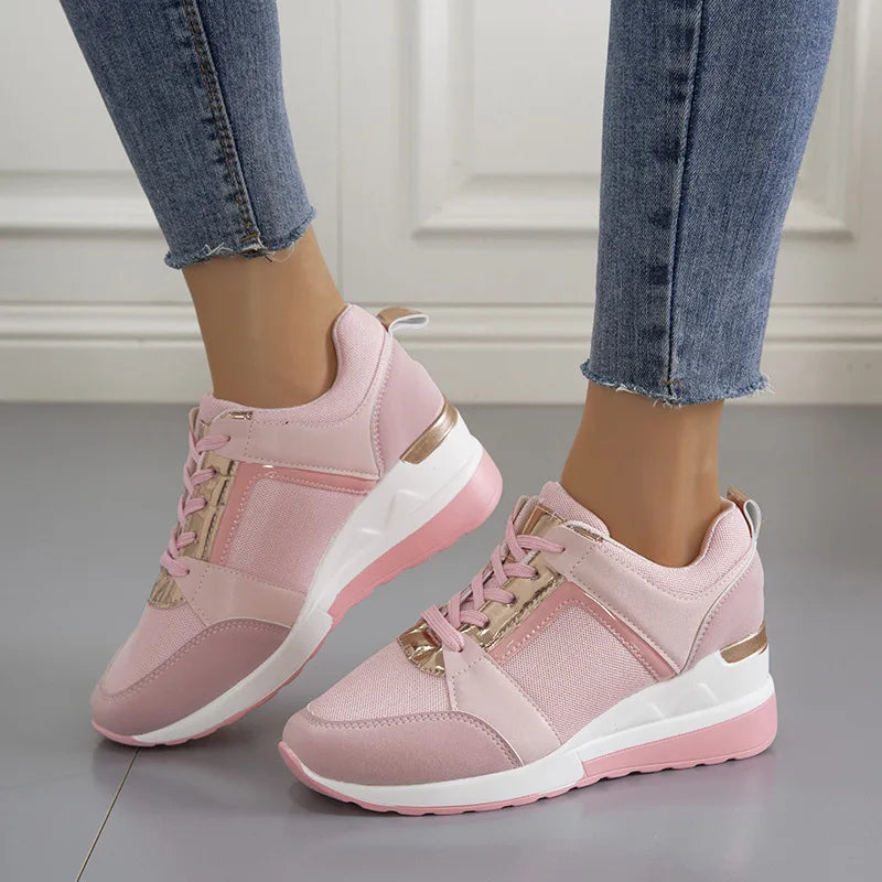 Elegance – Comfort Sneakers - White - 39