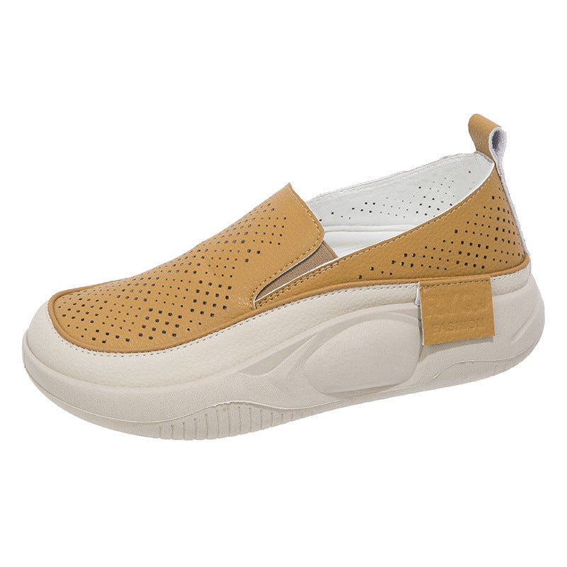 Glamour – Comfort Sneakers - Beige - 41