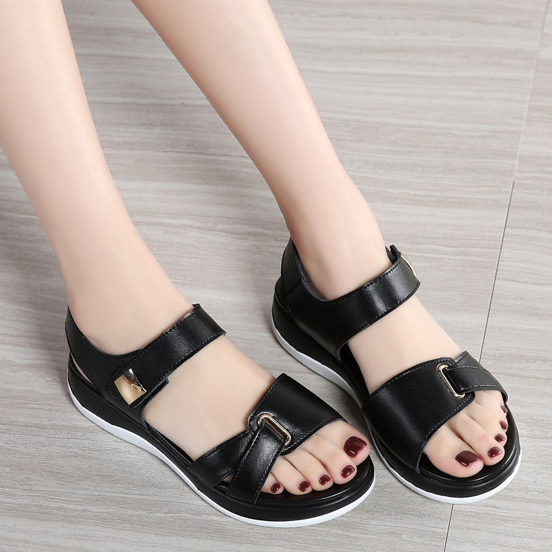 Sandália Feminina Korean Macia e Confortável