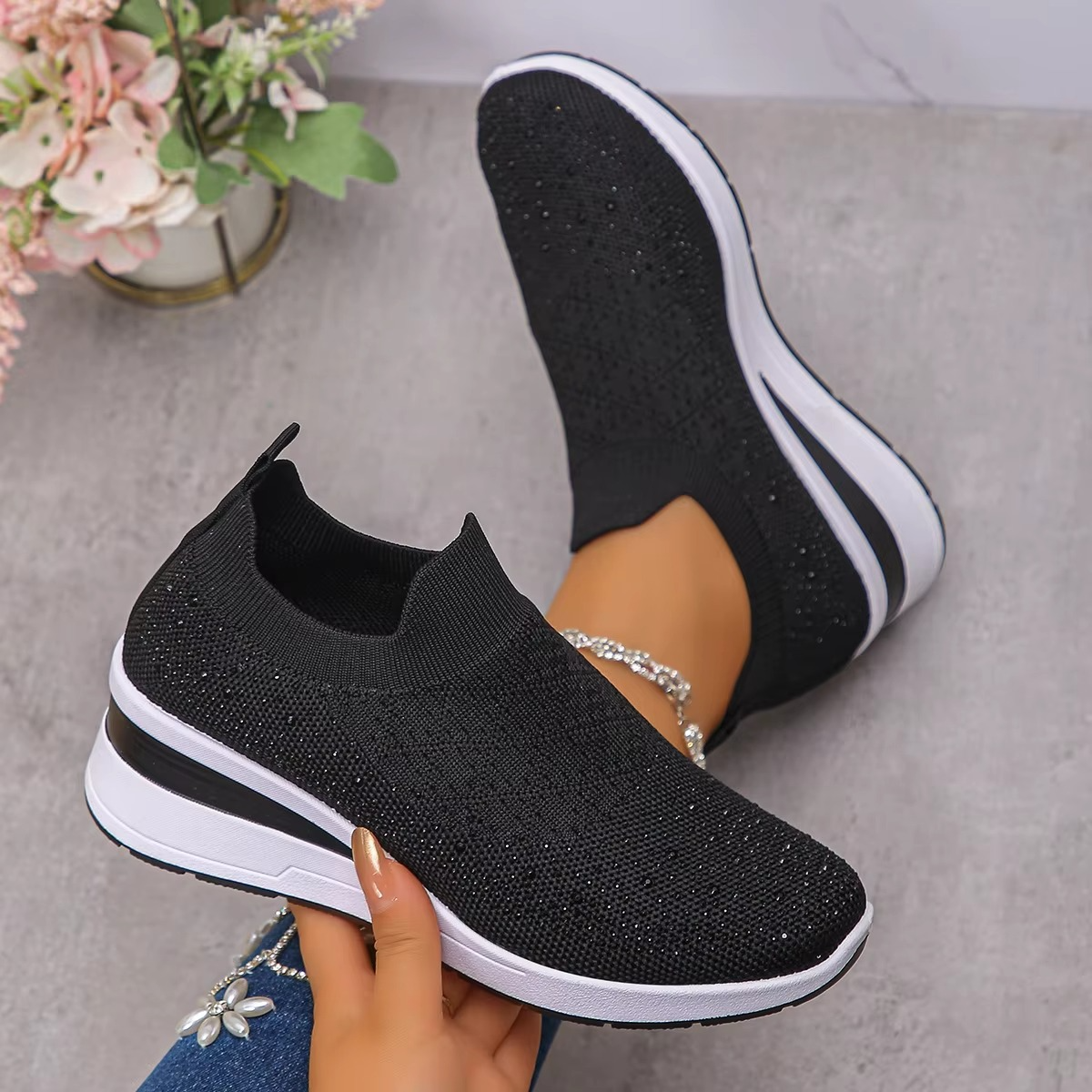 SoftLife – Comfort Sneakers - Black - 41