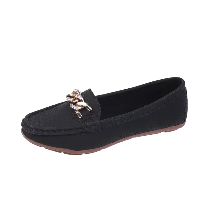 Chains – Comfort Loafers - Black - 36